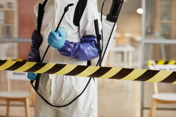 Professional Biohazard Cleanup technician working in Hill Afb, UT